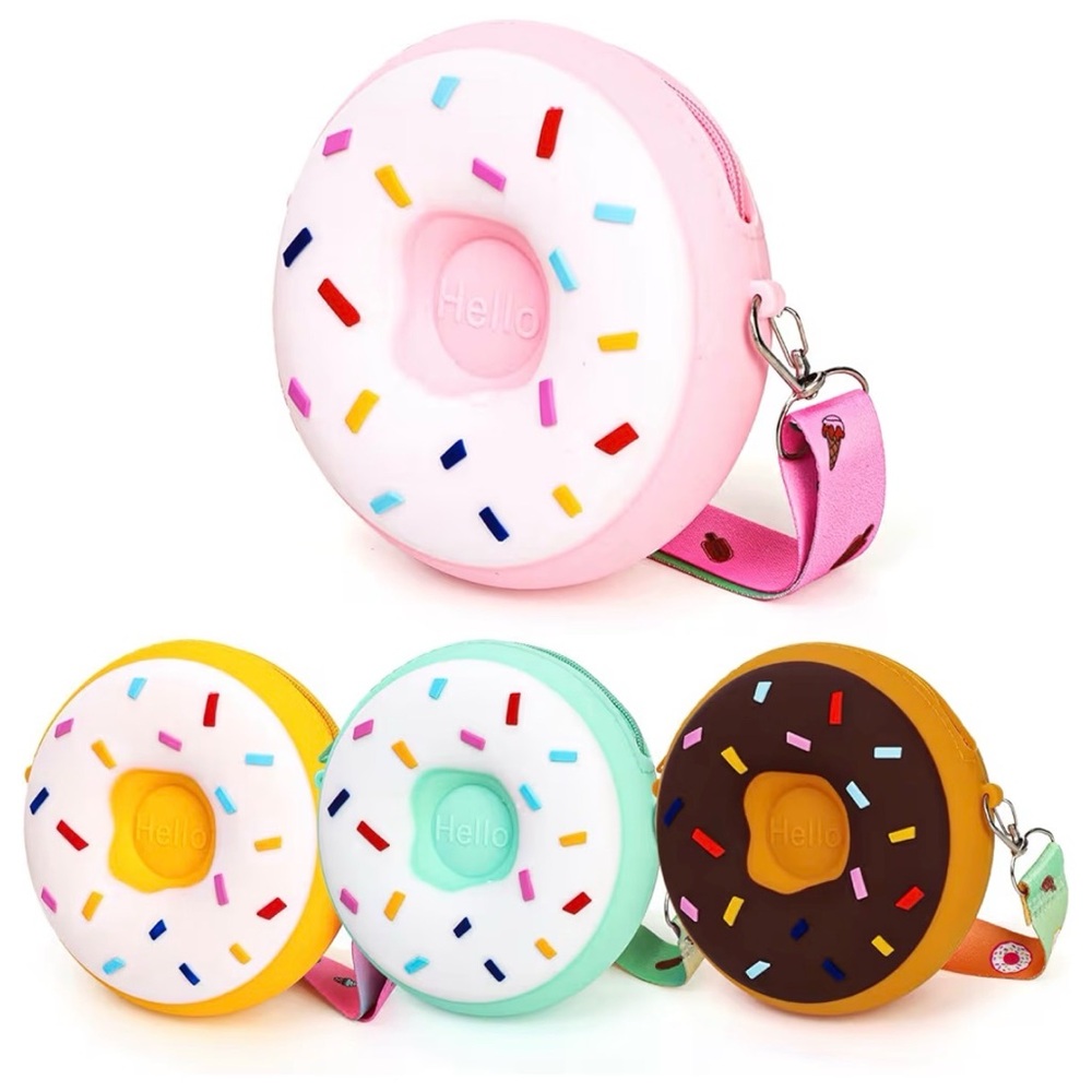 Donut Crossbody Bag - Pick your color!